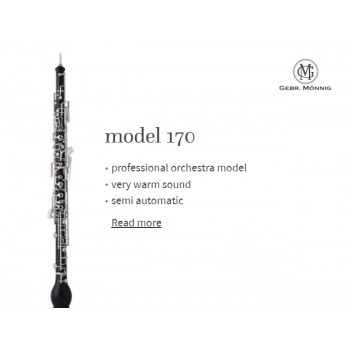 KÈN MonningAdler - INSTRUMENTS - Oboes D Amore-model 170